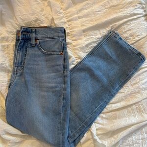 Classic Blue Denim Jeans Striaght leg
